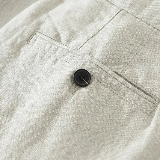 Edle Leinenhose für Herren im Barrel Fit für den Sommer 20