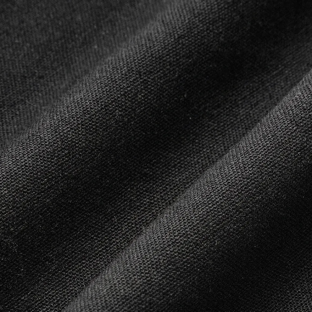 Faltenrock für Damen in ausgestellter Form aus Baumwolle im eleganten Stil Schwarz 2
