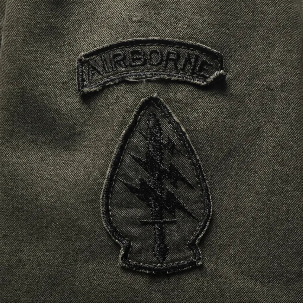 Close-up Feldjacke für Herren aus Baumwolle im Standard-Design Grün 6