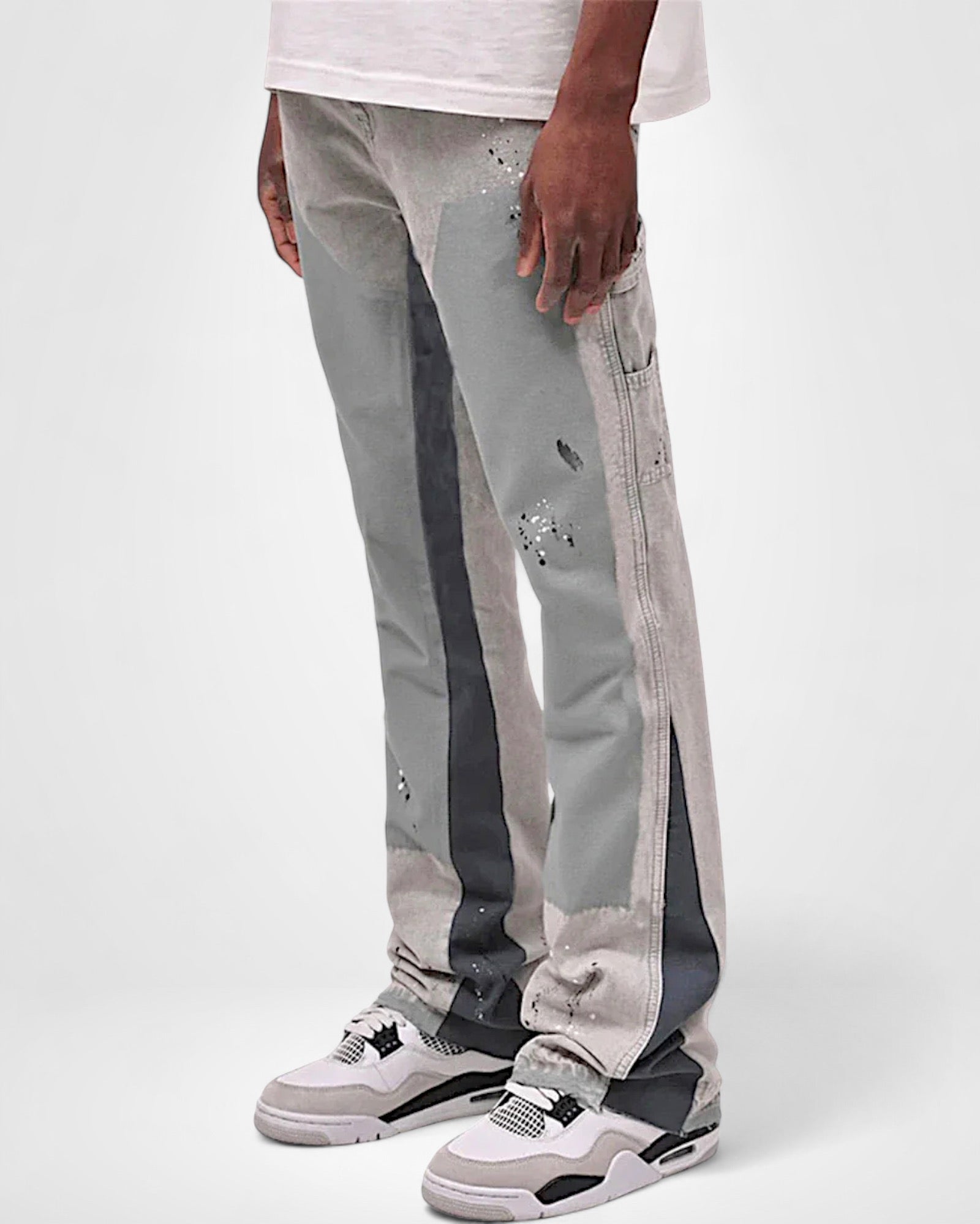 Schlaghose für Herren aus Denim im Carpetener-Stil