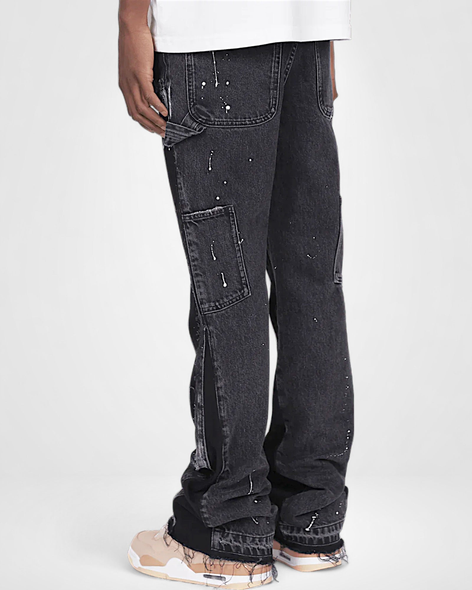 Schlaghose für Herren aus Denim im Carpetener-Stil