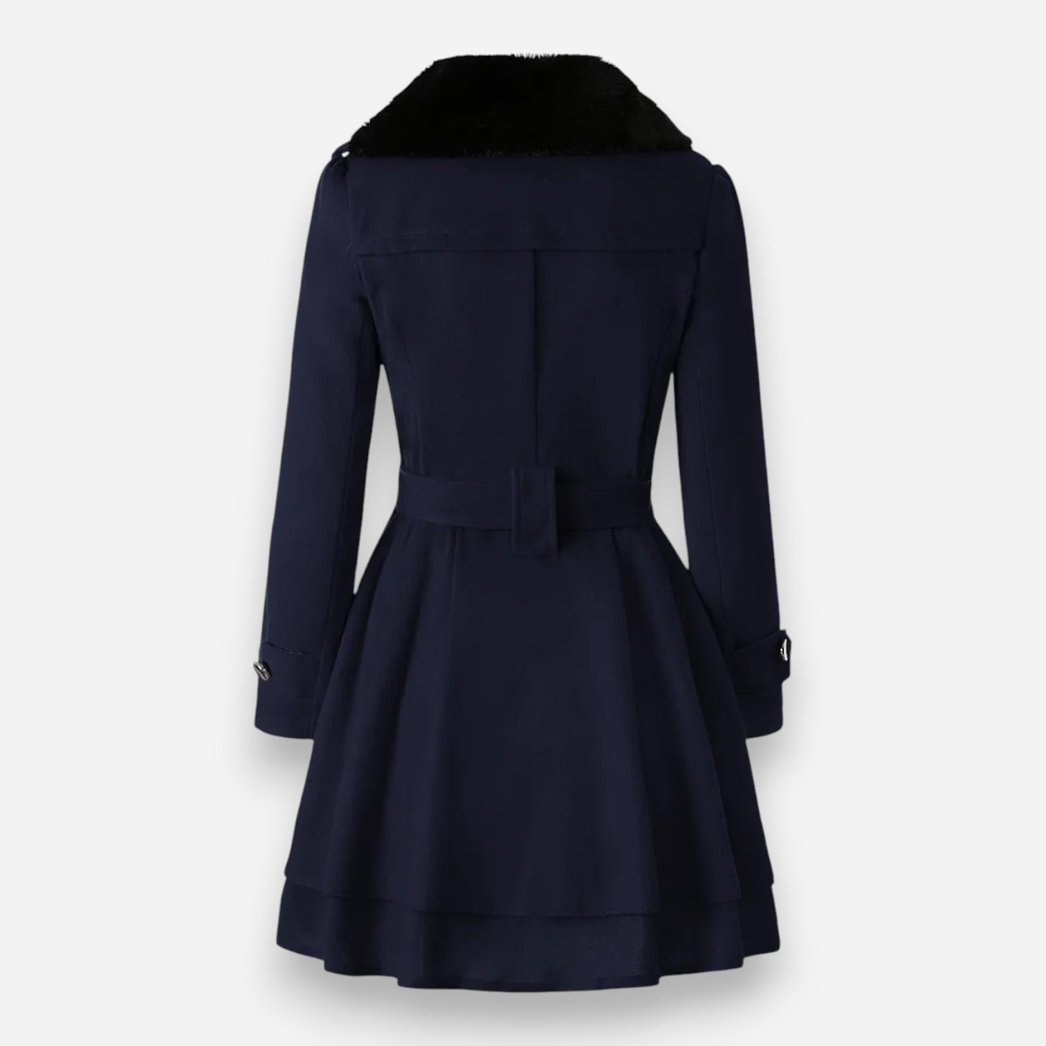 Winter Trenchcoat mit Gefüttertem Kragen