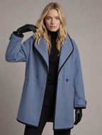Eleganter Damen Kurzmantel in gerader Passform