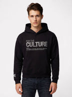 Unisex Hoodie in kurzer Länge mit Druckmuster