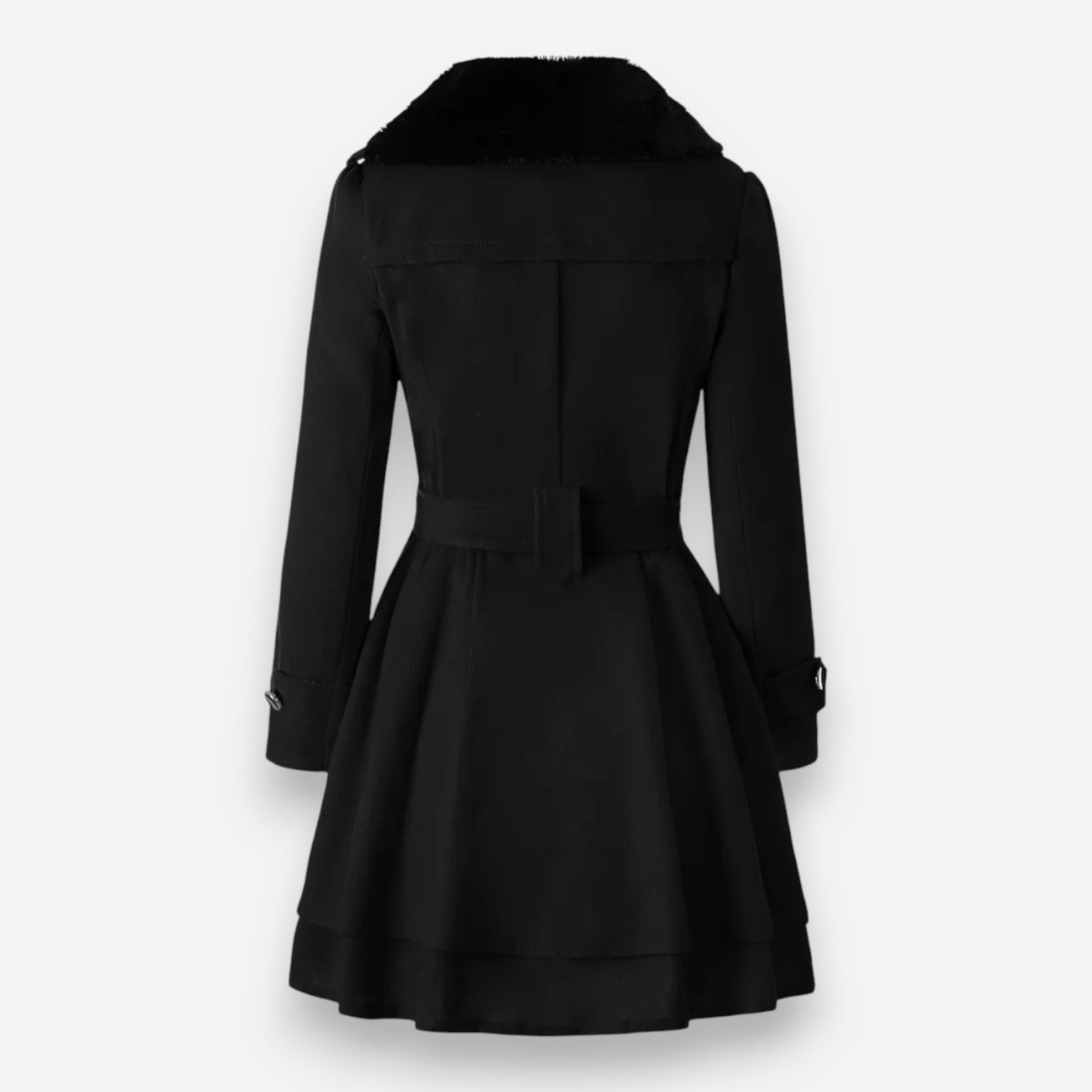 Winter Trenchcoat mit Gefüttertem Kragen