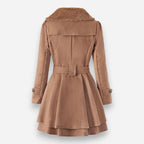 Winter Trenchcoat mit Gefüttertem Kragen