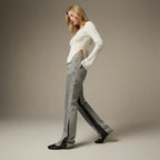 Schlaghose für Damen aus Denim im Carpetener-Stil