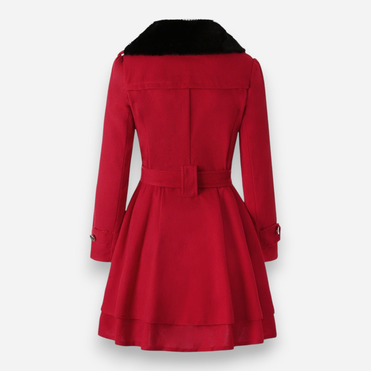 Winter Trenchcoat mit Gefüttertem Kragen