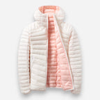 Wendbare Übergangsjacke für Damen mit Kapuze