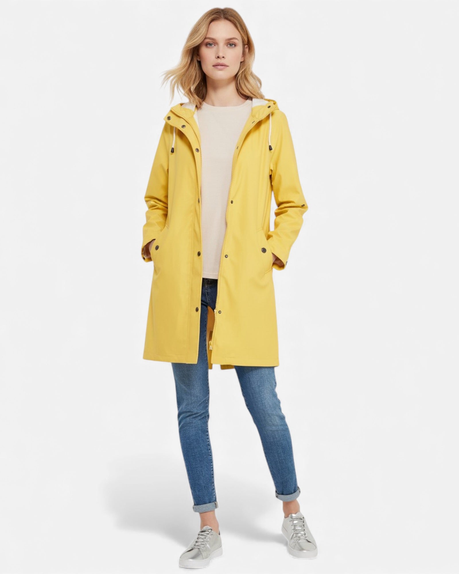 Wasserdichter Schietwetter-Jacke im Friesennerz-Stil