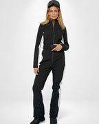 Damen Skianzug tailliert mit Kontrastdetails – figurbetont & sportlich