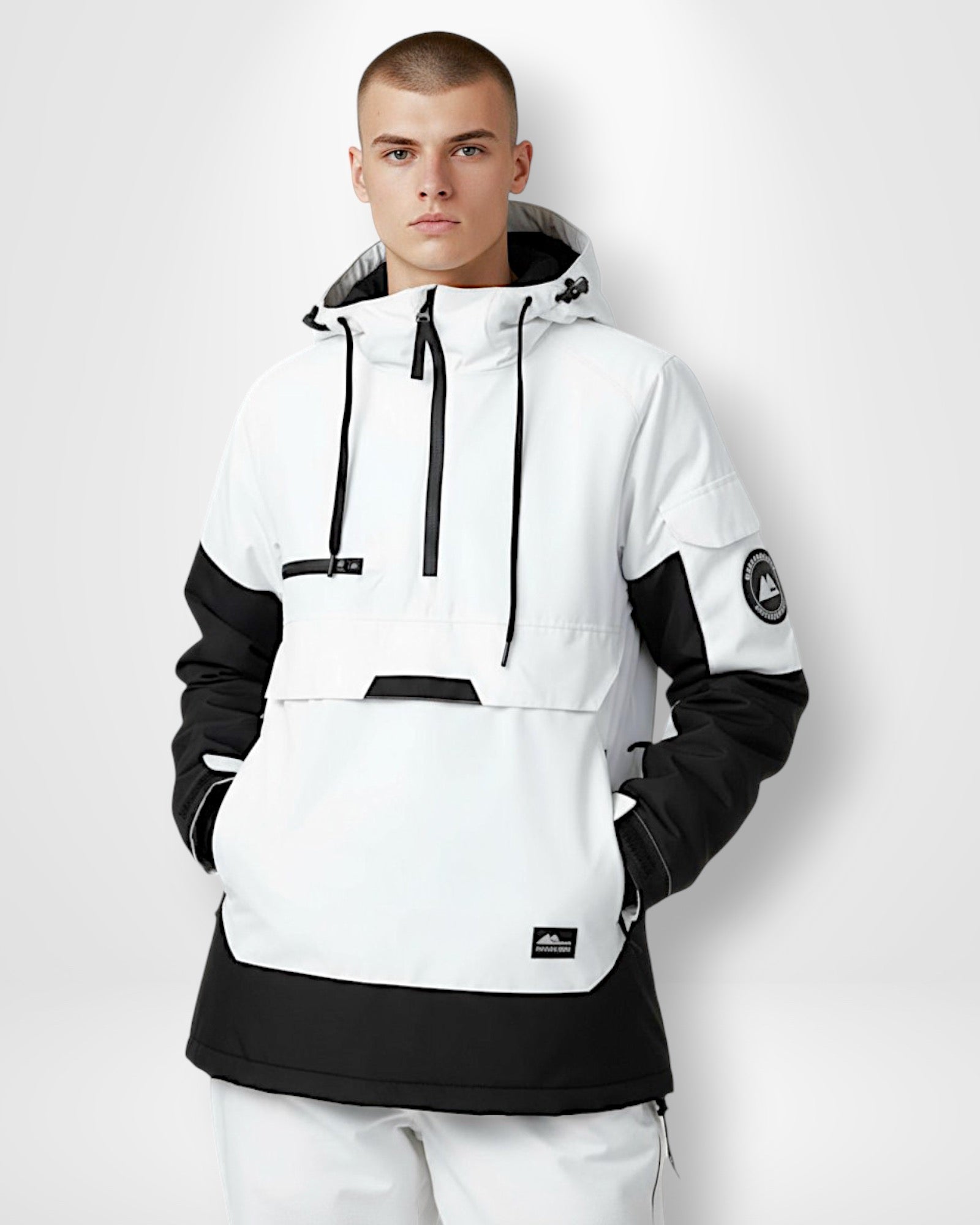 Snowboardjacke für Herren und Damen im Anorak-Stil