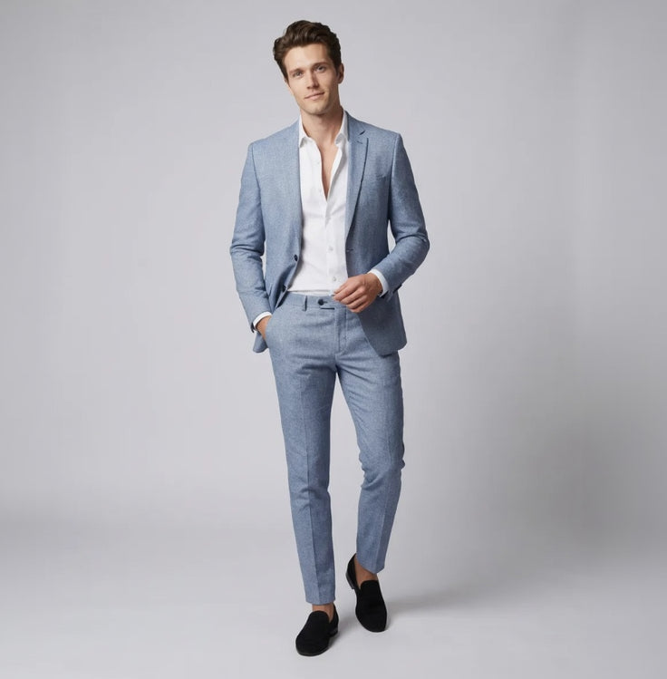 Anzug (2-tlg.Set) für Herren im Slim Fit