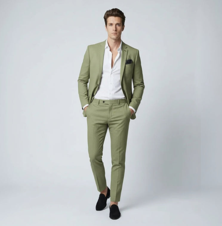 Anzug (2-tlg.Set) für Herren im Slim Fit