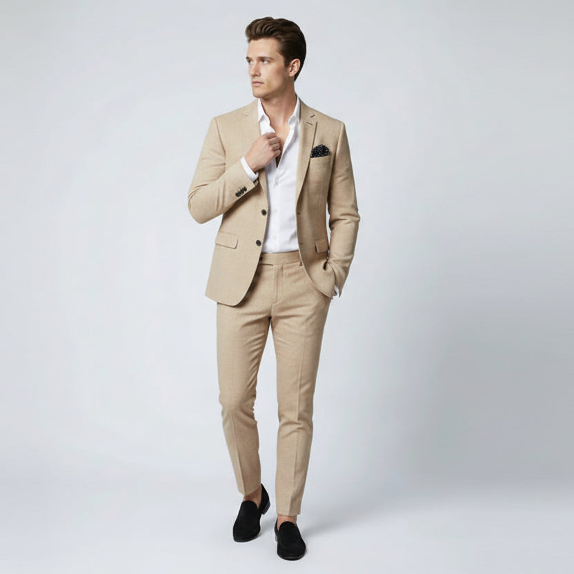 Anzug (2-tlg.Set) für Herren im Slim Fit