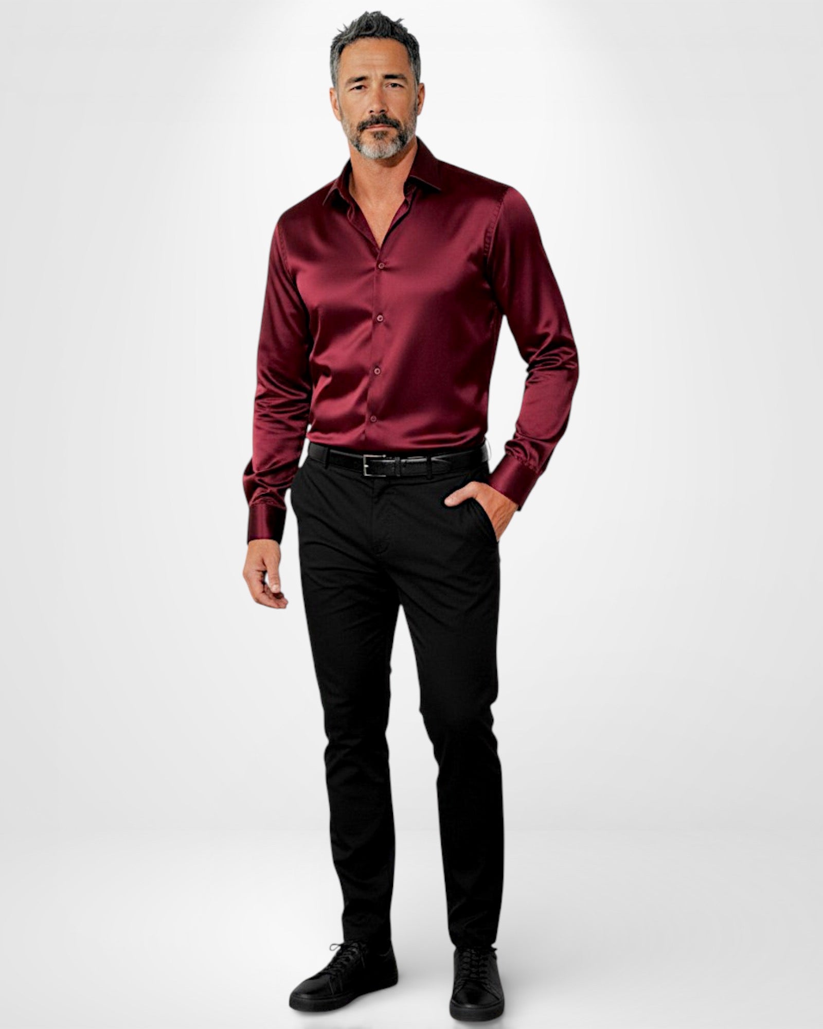 Hemd für Herren aus angenehm glattem Stoff