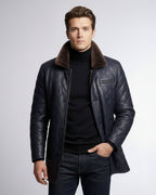 Steppjacke für Herren mit Kragen