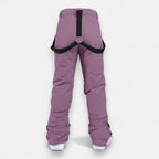 Warme Skihose für Damen mit bequemem Über-Boot Beinabschluss – einfarbig