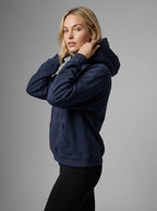Unisex Hoodie in kurzer Länge mit Druckmuster