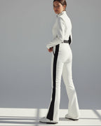 Damen Skianzug tailliert mit Kontrastdetails – figurbetont & sportlich