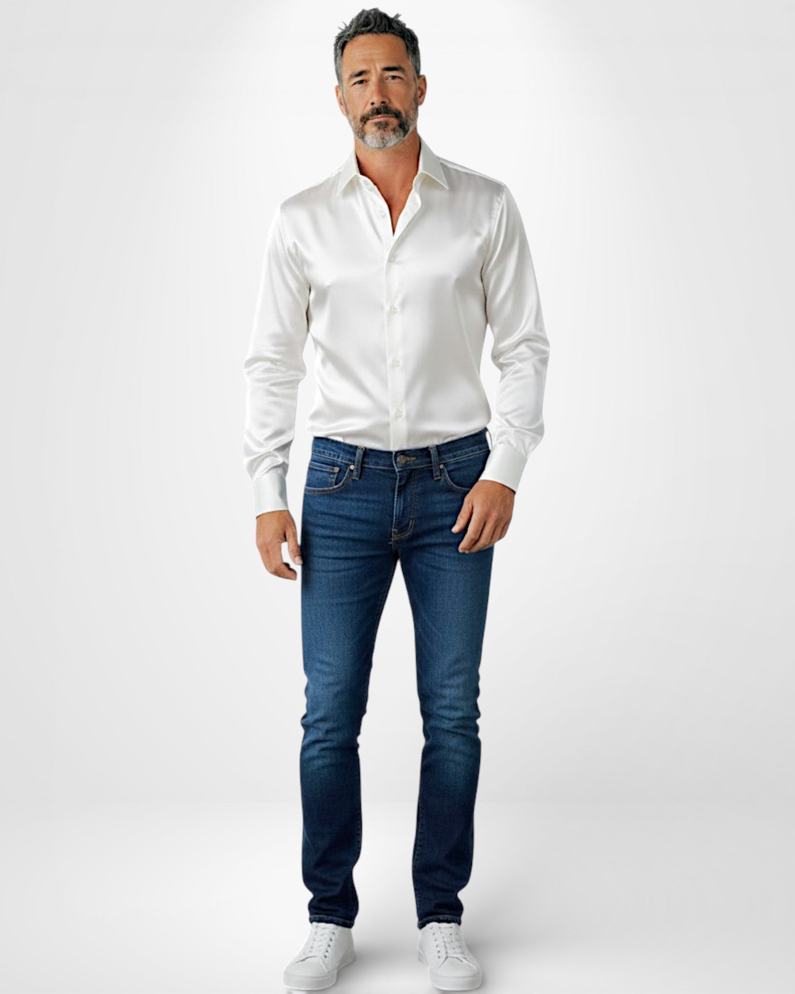 Hemd für Herren aus angenehm glattem Stoff