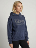 Unisex Hoodie in kurzer Länge mit Druckmuster