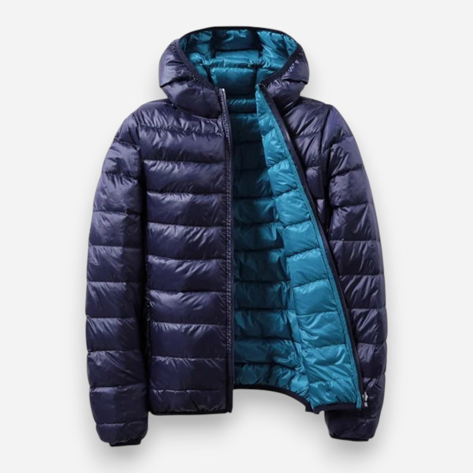 Wendbare Übergangsjacke für Damen mit Kapuze