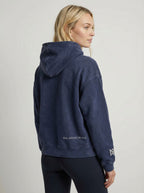 Unisex Hoodie in kurzer Länge mit Druckmuster