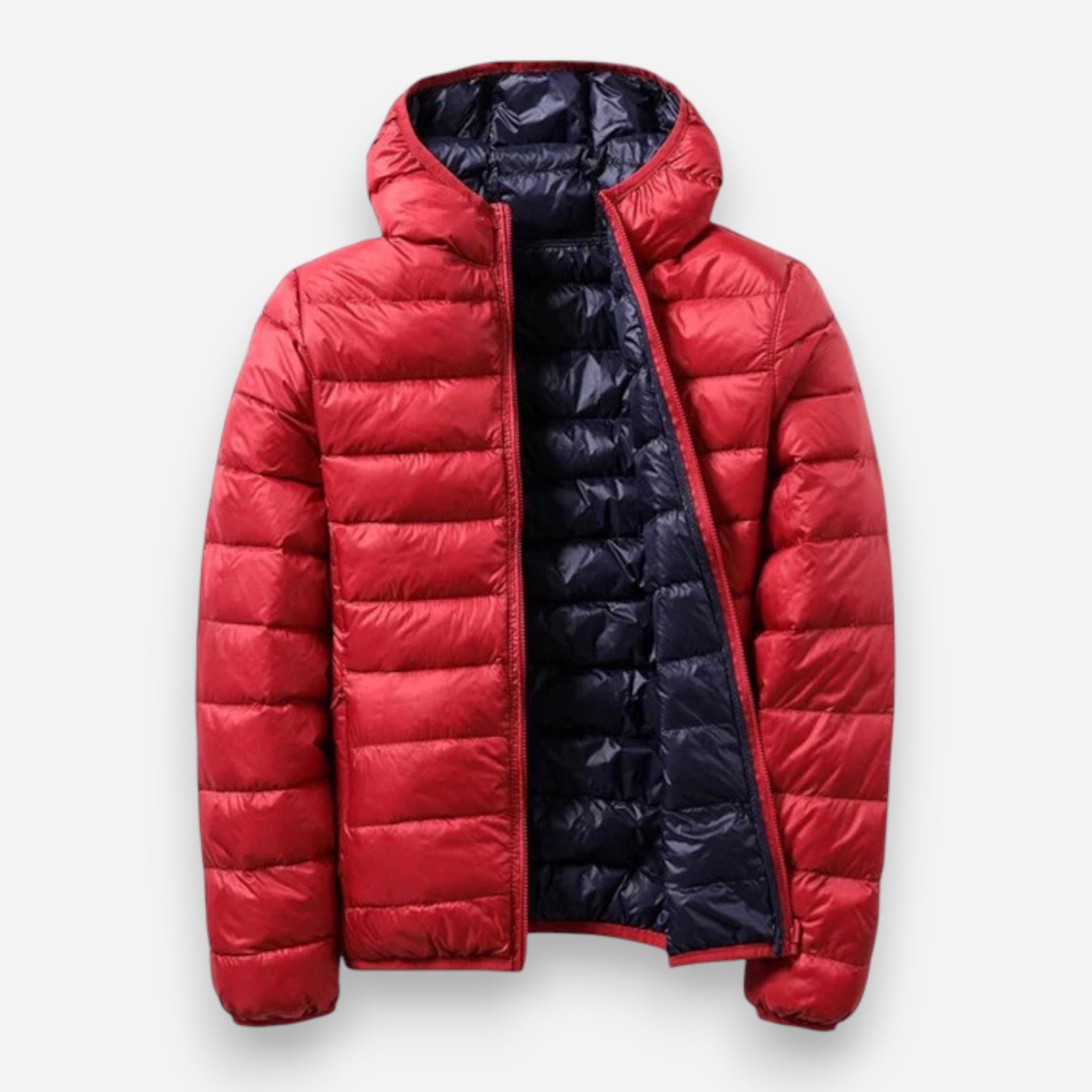 Wendbare Übergangsjacke für Damen mit Kapuze