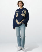 Oversized Strickpullover für Damen