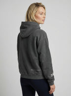 Unisex Hoodie in kurzer Länge mit Druckmuster