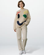 Oversized Strickpullover für Damen