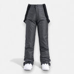 Warme Skihose für Damen mit bequemem Über-Boot Beinabschluss – einfarbig