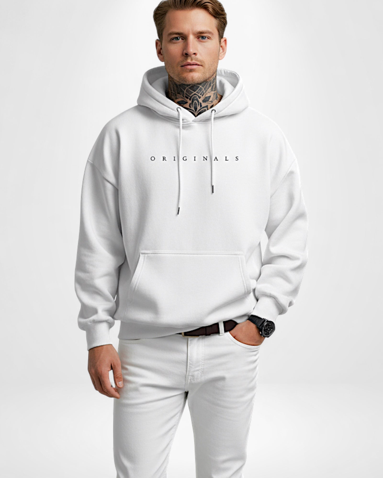Hooded Sweatshirt Pullover für Herren
