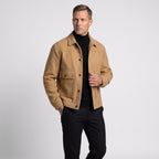 Hemdjacke für Herren aus Twill als Übergangsjacke Khaki 6