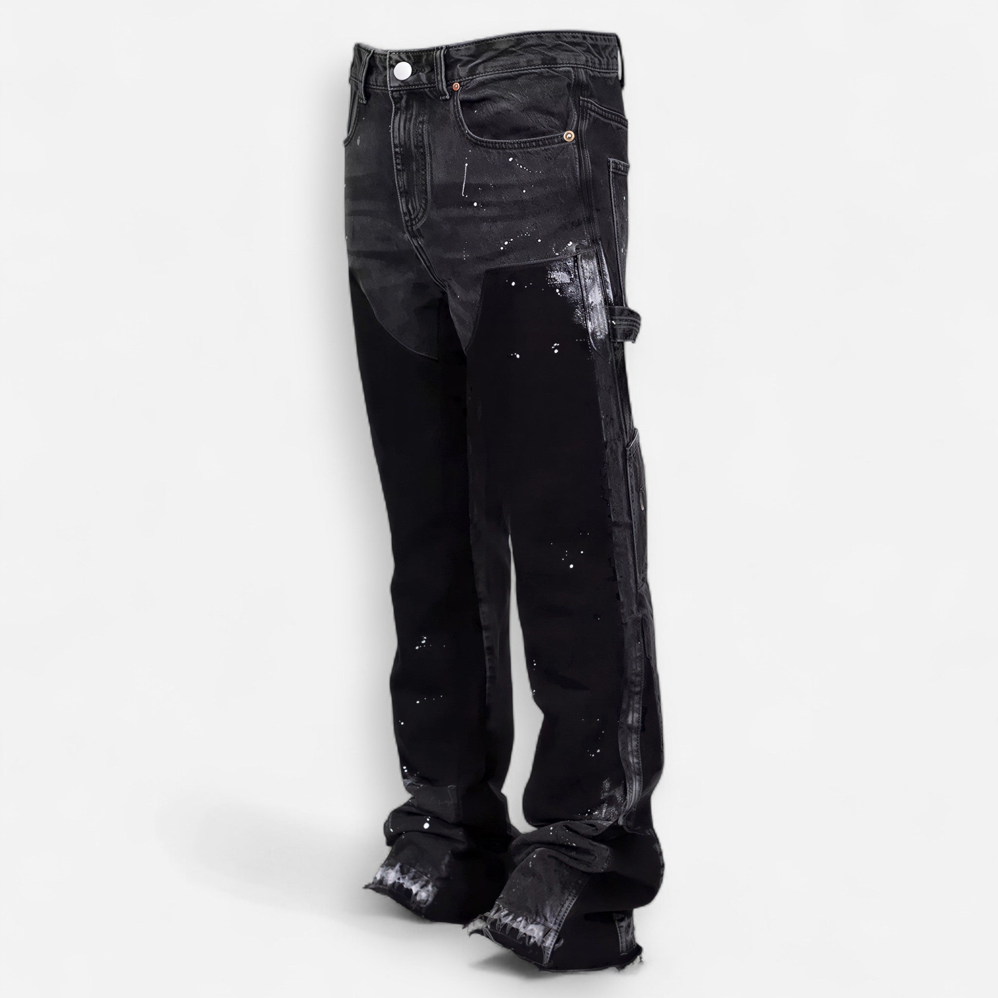 Schlaghose für Herren aus Denim im Carpetener-Stil