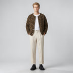 Anzughose für Herren mit bequemem elastischem Bund hinten in gerader Passform