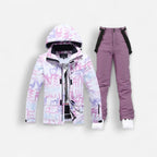 Zweiteiliger Skianzug für Damen mit Jacke und Hose
