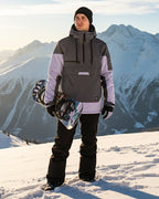 Snowboardjacke für Herren und Damen im Anorak-Stil