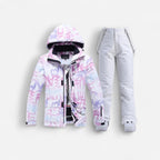 Zweiteiliger Skianzug für Damen mit Jacke und Hose