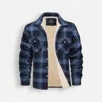 Gefütterte Holzfäller Hemdjacke für Herren