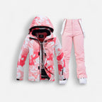 Zweiteiliger Skianzug für Damen mit Jacke und Hose
