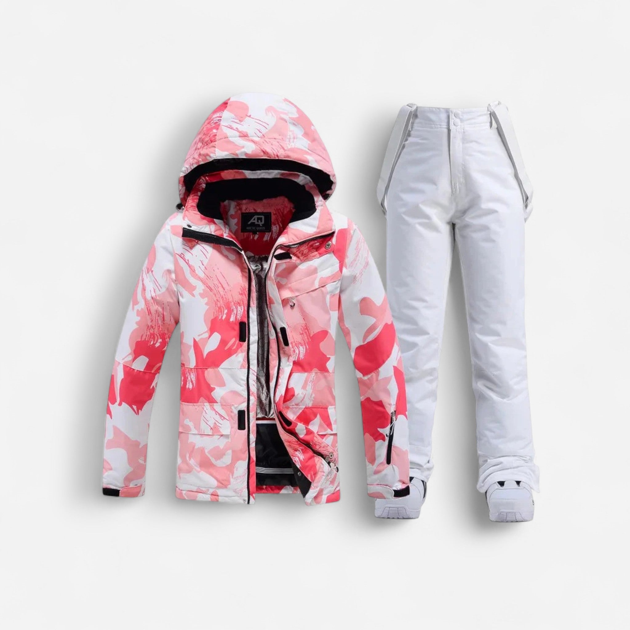 Zweiteiliger Skianzug für Damen mit Jacke und Hose