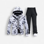 Zweiteiliger Skianzug für Damen mit Jacke und Hose