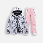 Zweiteiliger Skianzug für Damen mit Jacke und Hose