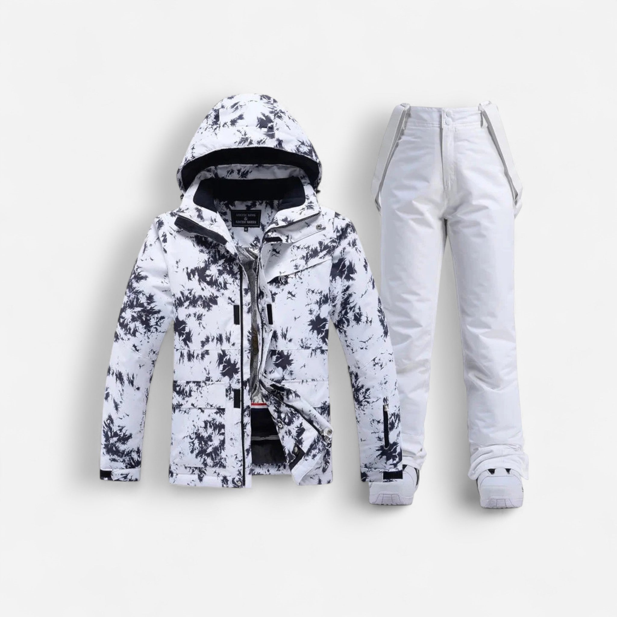 Zweiteiliger Skianzug für Damen mit Jacke und Hose