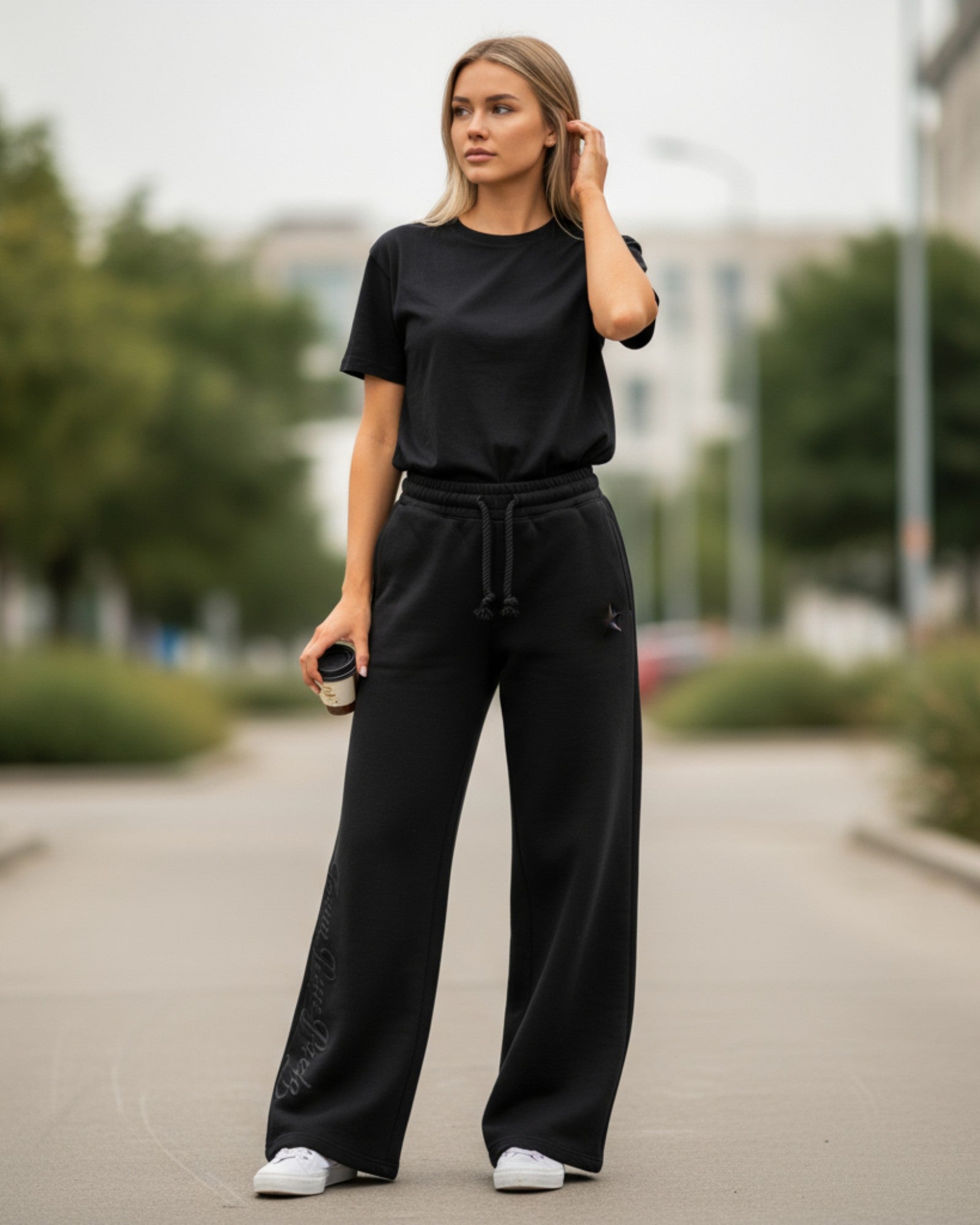 Unisex Baggy Sweatpants mit geradem Bein