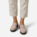 Loafer für Damen mit klobigem Design mit Profilsohle Khaki 2
