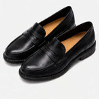 Loafer für Herren aus Leder im klassischen Stil Schwarz 1