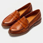 Loafer für Herren aus Leder im klassischen Stil Braun 3